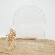 [DOME 35x45x5cm ] PREMIUM Wedding Dowry Frame LOVE CAVE DOME/ ACRYLIC DOME/ Transparent DOME Frame/ 