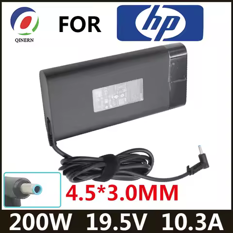 19.5V 10.3A 200W AC Laptop Power Adapter For HP ZBook 17 G5 Series, HP Laptop 15-dc0000 Series,TPN-D