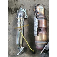 Honda Civic FC 1.5 Turbo Extractor Downpipe/Front Pipe Exhaust Stainless Steel (High Gred) , Ori Ultra Racing Safety Bar