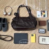 [ Gift ] ひ み Bag - Y2K HIFUMI Style Leather Bag ( Ouithebrand )