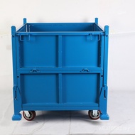 Trolley Iron Box Stacker Manufacturer Iron Box Iron Frame Wholesale Folding Logistics Steel Material