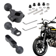 Motorcycle Dash Cam Mount Portable Mounting Support Bracket Motorcycle Handlebar Camera Mount Clip y