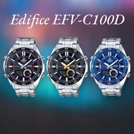 นาฬิกาข้อมือผู้ชาย Casio Edifice อะนาล็อก-ดิจิตอล รุ่น EFV-C100D สินค้าของแท้ 100% รับประกันศูนย์ 1 ปี