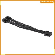 [SzluzhenfcMY] 8Pin to Dual 8Pin(4Pin+4Pin) CPU Motherboard Connector Power Extension Cable