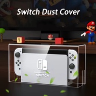 Nintendo Switch Oled Dust Cover Transparent Nintendo Switch Game Console Host Dock Acrylic Cover