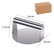 Smash Burger Press for Griddle Stainless Steel Grill Press Round Steak Burger Smasher for Profession