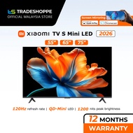 Xiaomi TV S Mini LED 2026 55" 65" 75" | 120Hz High Refresh Rate |