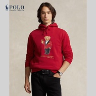 Polo Ralph Lauren เสื้อฮู้ดดี้ผู้ชาย Lunar New Year Polo Bear Fleece Hoodie รุ่น MNPOKNI16823377 สีแดง