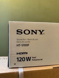 全新 SONY HT-S100F soundbar