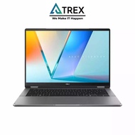 ASUS Vivobook 14 Flip TP3407SA-SG155W | 14" WUXGA OLED | Core Ultra 7 | 32GB RAM | 1TB SSD | 2Y Warr