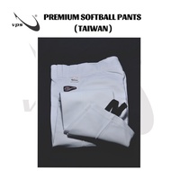 VPS Softball & Baseball Pants - White (Imported from Taiwan)