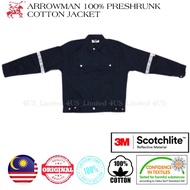 Arrowman 100% Preshrunk Cotton Navy Blue Safety Jacket  | SIRIM & DOSH