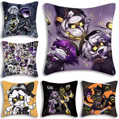 Horror Comedy M-MurderS DroneS Pillow Covers Cartoon Sofa Decorative Home Double-sided Printing Shor