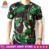 GILBERT ARMY STORE Kaos Loreng Pria Tni Malvinas Oblong Daleman Lengan Pendek Terbaru JUmbo L XL XXL