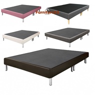 Pet Friendly Water Repellent Divan Bed Frame - Single, Super Single, Queen, King with Metal or Wooden Legs