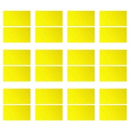 [Lapurer]Laser Engraving Yellow ABS Double Color Plastic Sheet 11.8x6.49x0.05 Inch Materials Double 