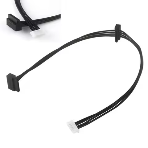 for Acer AXC Mainbooard SATA Hard Drive Power Supply Cable 1 to 2 Small 6 Pin to SATA Cord OD 2.1mm 