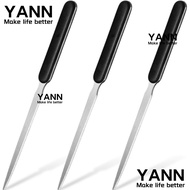 YANN1 3 Pieces Letter Opener Open Letter, Grip Stainless Steel Letter Opener, Handle Humanized 3 Pieces Envelope Slitter Office