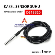 DS18B20 Temperature Sensor Cable 18B20 Waterproof Stainless Steel Probe Temperature Sensor/