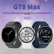 GT8Max Smart Watch Zinc Alloy Round Dial Health Electronic Watch Detection Bracelet