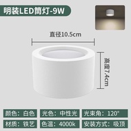 Commercial Office Store Hanging Wire Tube Lamp White 15W Mounted 4 Inch LED Lamp 24W absent Main Lig