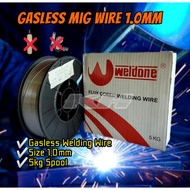 WELDONE GASLESS MIG Wire 5kg 1.0mm Flux Cored Welding Wire weldlee