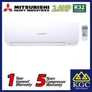 Mitsubishi 2.0HP R32 Standard Inverter SRK18YXP / SRC18YXP Air Conditioner
