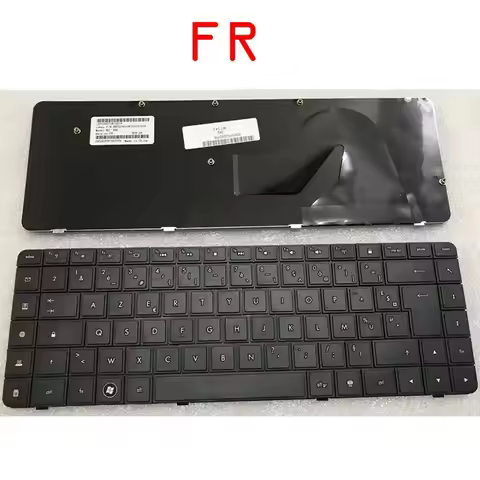 SP/BR/FR French Keyboard for HP Compaq Presario CQ56 G56 CQ62 G62 AX6 CQ56-100 FR 605922-051 AZERTY