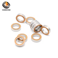 1Pcs  S6700 2RS CB ABEC-7 10X15X4 mm ABEC-7 Stainless Steel Hybrid Si3N4 Ceramic Bearing 6700 RS Wit