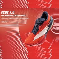 ANTA Men C202 7 Carbon Plate Full Marathon RUNNING SHOES 1125D5575-2 Neon Red/ Neon Orange/Yellow (K