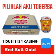 RED BULL GOLD Energy Drink 250 ml Kratingdaeng KALENG ( HARGA 1 DUS isi 24 )
