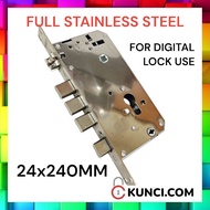 24X240MM MORTISE LOCK CASE FOR DIGITAL LOCK