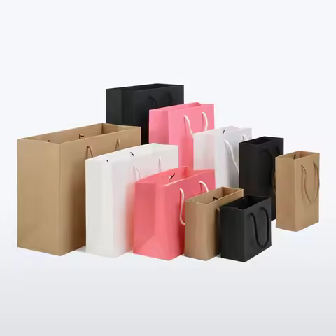 High Speed Recycled Square Bottom Paper Bag Making Machine Fully Automatic Shopping Kraft Paper Bag 