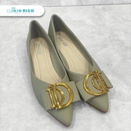 JR - SAGITTA Sepatu Wanita Flat Shoes Sepatu Cewek Flatshoes Lancip Loafers Kerja Kantor Kuliah Jala