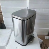 Stainless steel foot pedal trash can 5 liters, 6 liters, 8 liters, 9 liters, 10 liters, 13 liters, g