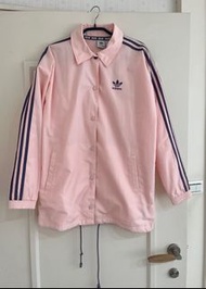 Adidas 愛迪達粉色教練外套