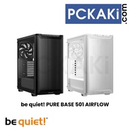 be Quiet! PURE BASE 500 / 501 AIRFLOW TG WINDOW MID TOWER ATX CASING TEMPERED GLASS CASE