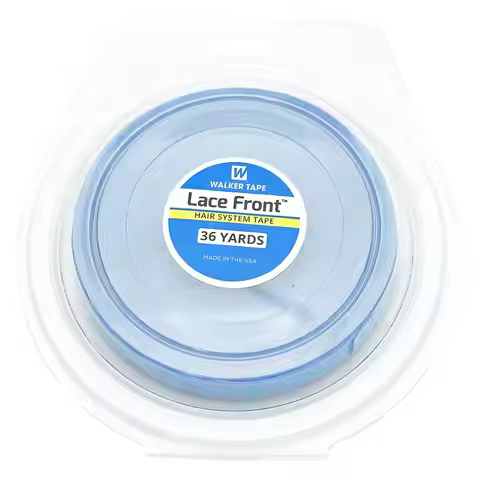 Wholesale Lace Front Support Tape Blue Double Sided Adhesive For Hair Extension/Toupee/Lace Wig Tape