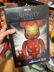 Bearbrick iron man 400% 100%