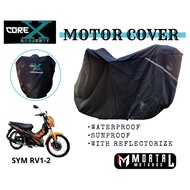 JZ CORE-X MOTOR COVER FOR SYM RV1-2 HEAVY DUTY WATERPROOF MOTORCYCLE COVER |