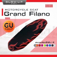 เบาะปาด แกรนด์ฟีลาโน่ Grand Filano ปี 2014-2025 ใส่ได้ทุกปี เบาะลายไฟมีให้เลือก 7 สี มีทั้ง เบาะปาดต