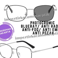GRO #6639 SALE kacamata photocromic anti radiasi bluecromic hanya