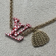 LOUIS VUITTON LV聯名草間彌生 紅白色南瓜手鍊