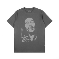 Tm420 Bob Marley Stoned Gray T-Shirt (Cotton Combed Thick Cotton Material)