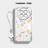 Small Yellow Flowers Phone Case for Oppo Realme 12 Pro Plus 5G Realme 12 Pro+ Realme 12+ 5G Realme 1
