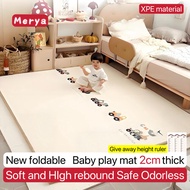 Baby Mat 3cm thick odorless XPE material foam carpet Double sided pattern Baby Playmat 宝宝爬行垫