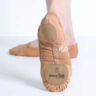 【Love ballet】รองเท้าบัลเล่ต์ผู้หญิงแฟลตรองเท้ายิมนาสติก Ballerina Dance Sneaker ตาข่ายยืดหยุ่นรองเท้าแบนสำหรับเต้นรำ