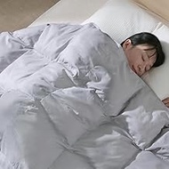 Iris Ohyama KKF-SB12-D Down Alternative Comforter, Double, 3.3 lbs (1.5 kg), Supports Warm Sleep, Sm