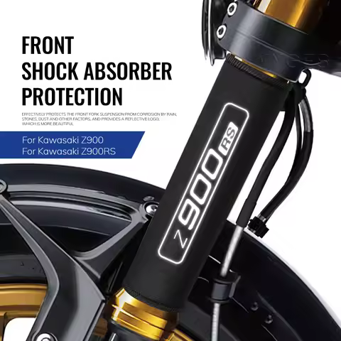 For Kawasaki Z900 Z900RS Z 900 RS Motorcycle Front Fork Protection Cover Shock Absorber Dust Protect