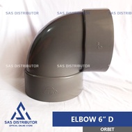 Knee 6" inch PVC Orbit Keni 6" inch D/ Elbow 6" PVC Letter L 6" Knie 6" inch/ Keni Pipe 6"